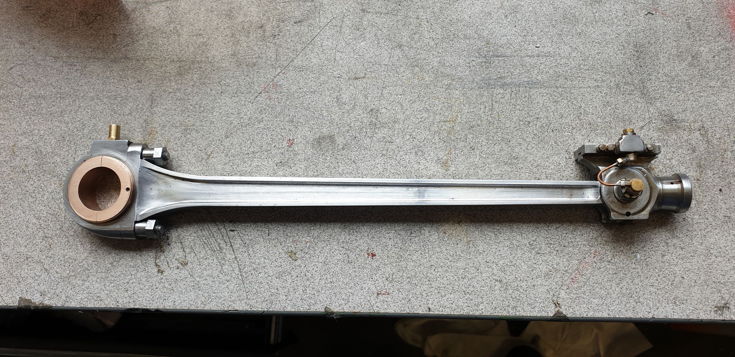 Building 5" gauge 4472 Flying ScotsmanInside Connecting Rod and Piston