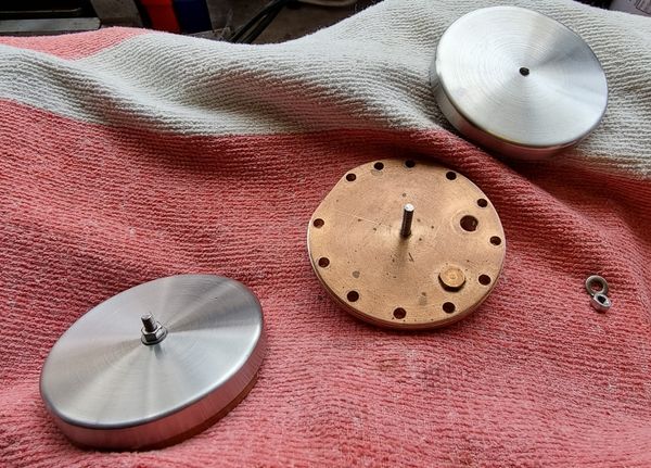 Cylinder stainless cover plates