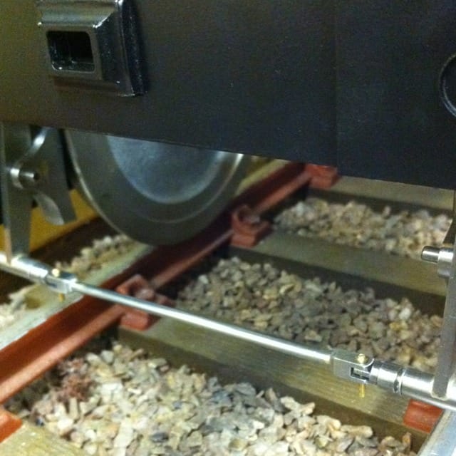 Tender: Brake Hanger stretcher beams and pins.