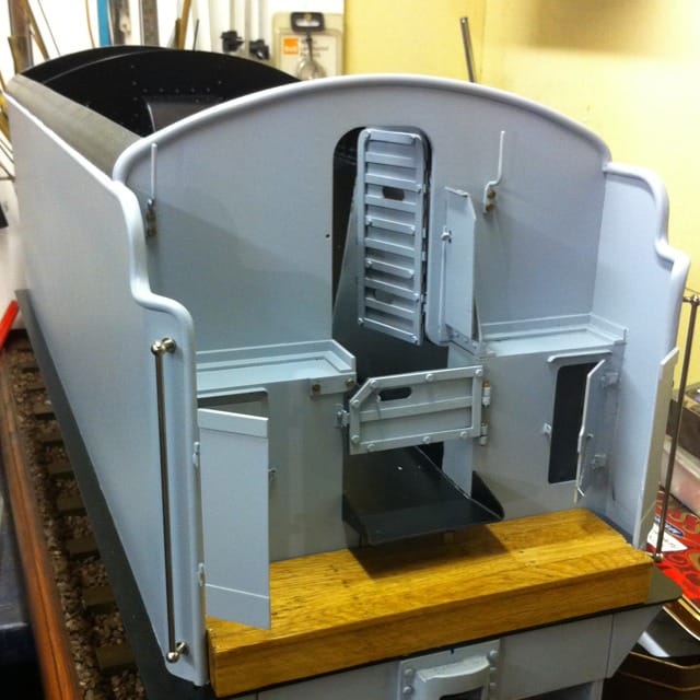 Tender: Sealing the tank and a little paint.