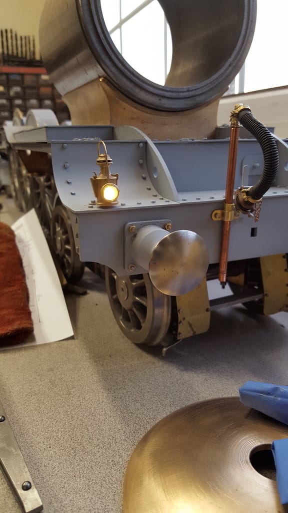 Lamp Irons and Grab Rails-Working Lamps
