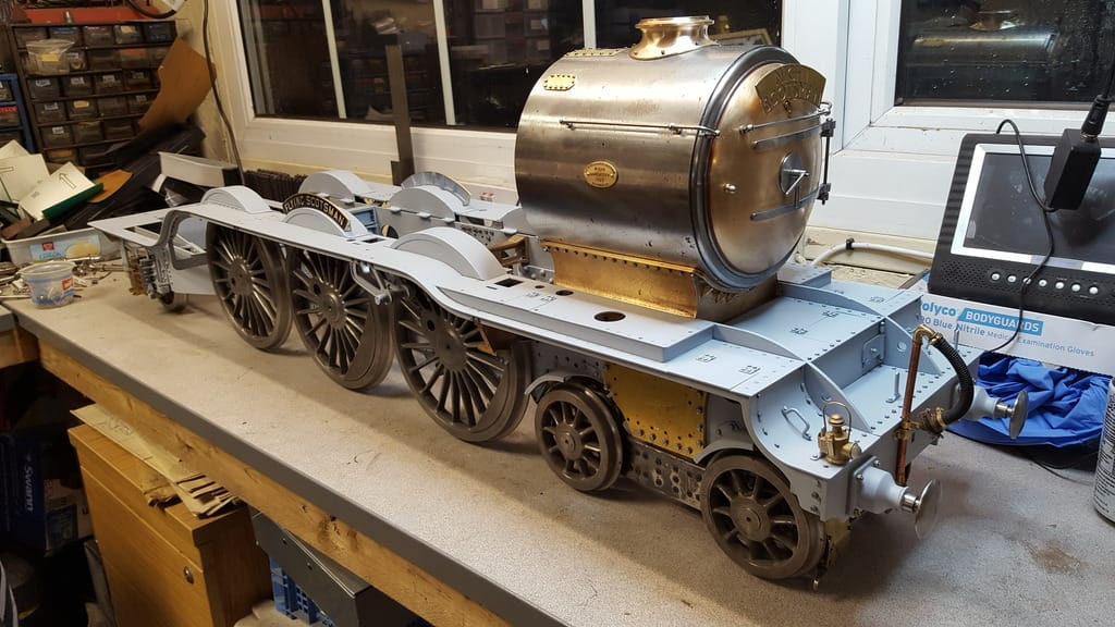 Smokebox door-Dust shield+ details