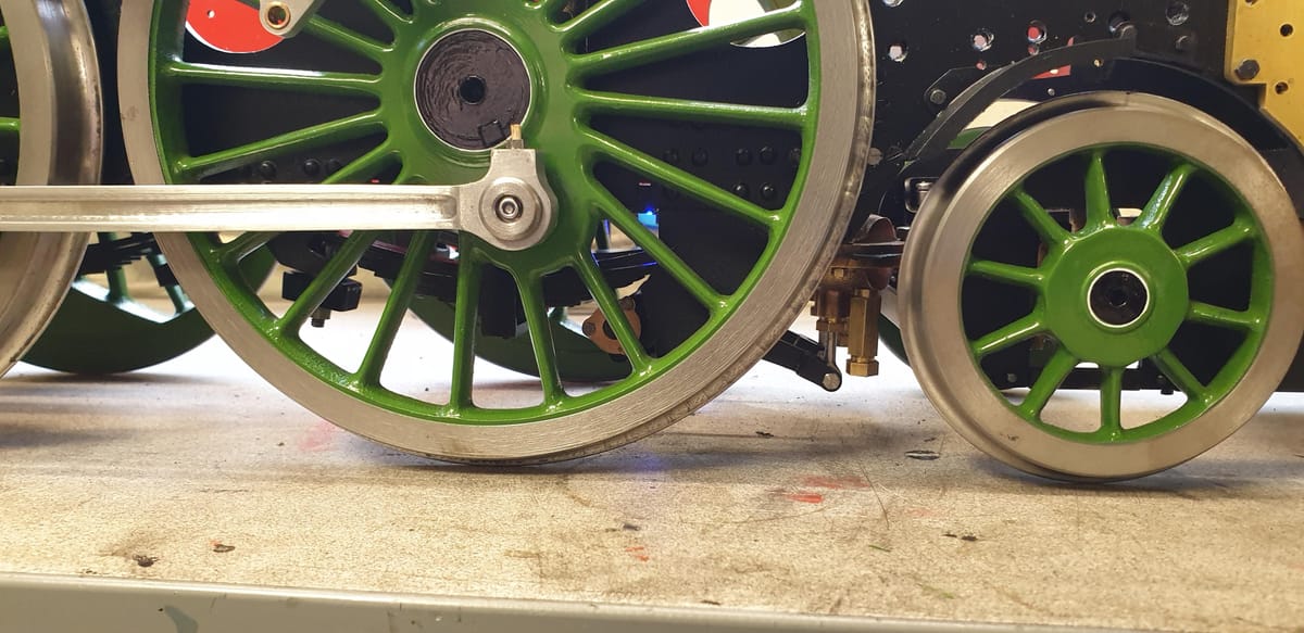 Locomotive Brake Shaft: some bits and pieces