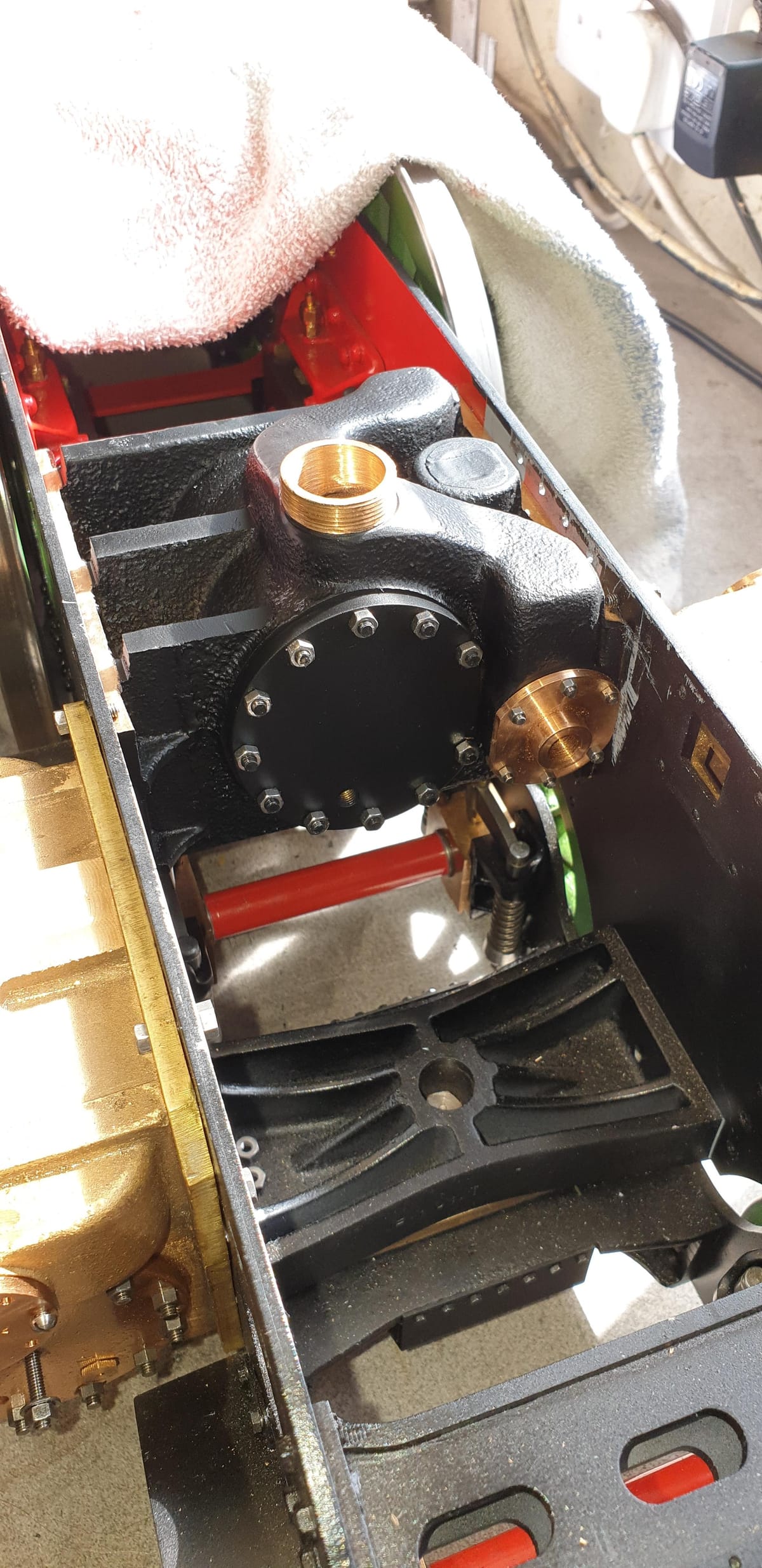 Cylinder: Steam chest covers