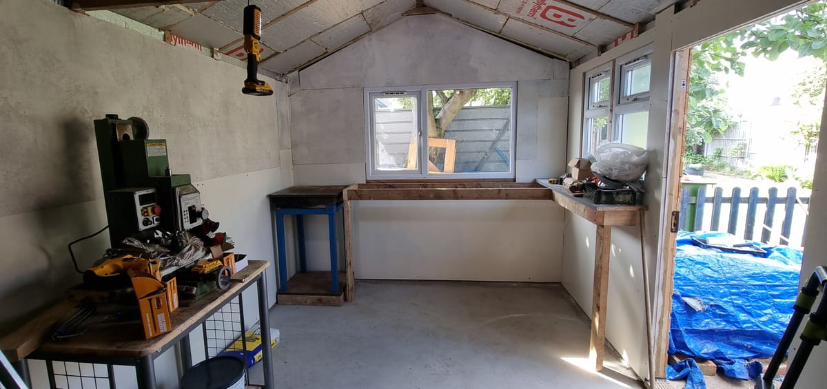 NEW WORKS: Insulating roof inside and out
